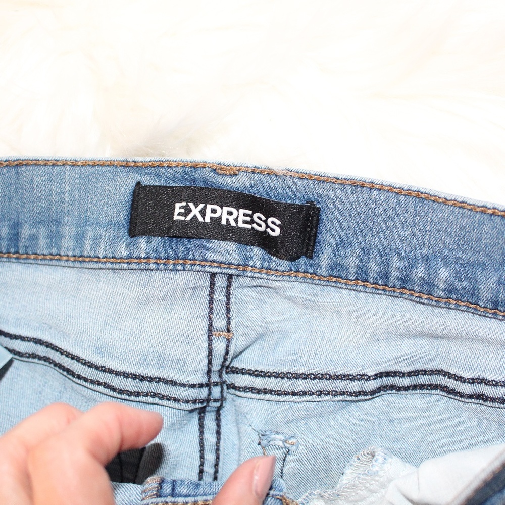 Express, Distressed Stretch+ Performance Ankle Mi… - image 3